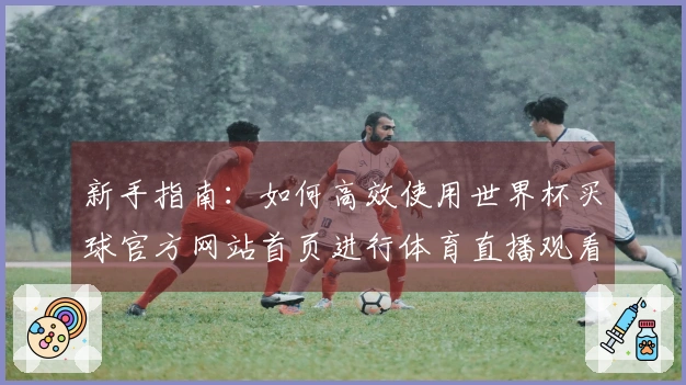 新手指南：如何高效使用世界杯买球官方网站首页进行体育直播观看