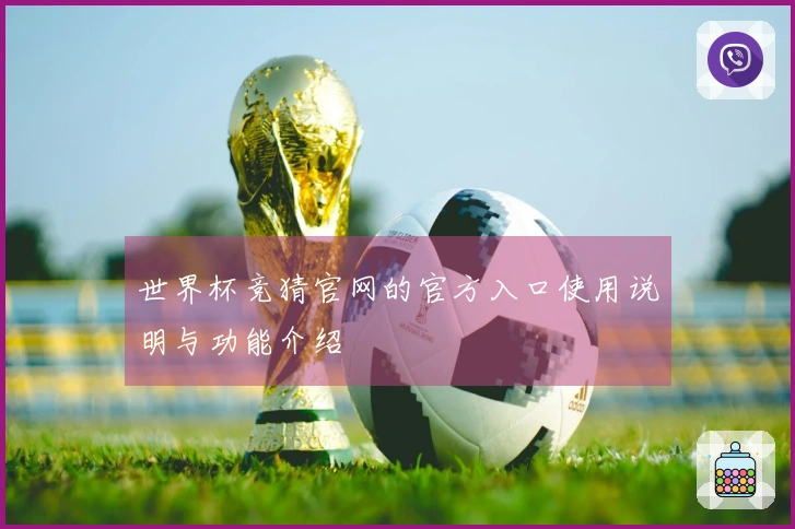 世界杯竞猜官网的官方入口使用说明与功能介绍