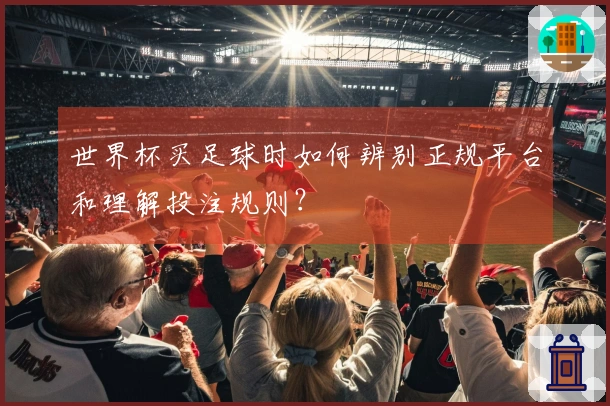 世界杯买足球时如何辨别正规平台和理解投注规则？