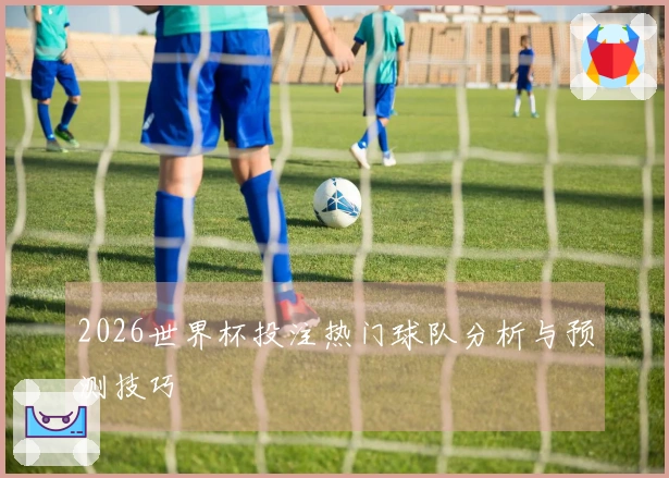 2026世界杯投注热门球队分析与预测技巧